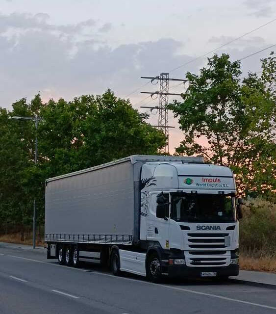 camión en ruta